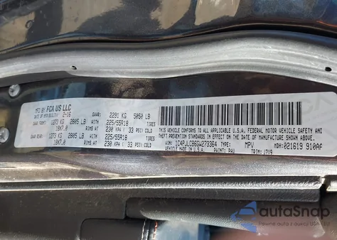 2016 Jeep Cherokee 75Th Anniversary from USA, damaged, VIN 1C4PJLCB6GW273364